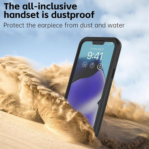 for iPhone 15 Waterproof Case,Retail Packaging,IP68 Full Sealed Snowproof Dustproof Shockproof Heavy Duty Protection Cover with Screen Protector f...