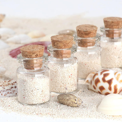 Magic Season Decorative Glass Bottles (12 Pcs / 0.17 fl oz.)...