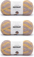 Bernat Softee Cotton Golden Haze Yarn - 3 Pack of 120g/4.25oz - Nylon - 3 DK (Light) - 254 Yards - Knitting, Crocheting & Crafts......