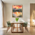 Posterizer 1 pcs- sea and beach themed oil painting style print 18-Landscape & Nature Art-Floral Botanical Art- Decor for Home & Office- unframed ...