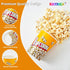 RAYMEA Popcorn Buckets Disposable 32oz Retro Style Paper Leak Proof Popcorn Containers Popcorn Bowls for Family Movie Night & Party - 10 Pac...