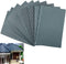 10 Pcs Miniature Roof Tiles Model Tiles for DIY Architecture Building Model Railway Fairy Garden Sand Table Scene Scenery (Gray)...
