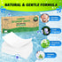 Laundry Detergent Sheets - Fresh Linen Scent 120 Loads (60 Sheets),Plastic Free,Laundry Detergent Strips for Travel,Dorms, Home,Apartments,Liquidl...
