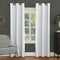 Sun Zero Easton Energy Saving Blackout Grommet Curtain Panel, 40" x 108", Oyster White...