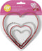 Wilton Nesting Hearts Cookie Cutter Set, 4-Piece...