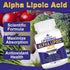 Liposomal Alpha Lipoic Acid 1600mg per Serving, ALA Supplement for Antioxidant Health,Energy and Metabolism-Gluten Free & GMO 60 Capsules...
