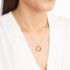 Amazon Essentials women 18k Yellow Gold Plated Sterling Silver Open Heart Pendant Necklace, 18" (previously Amazon Collection)...