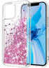 Compatible with iPhone 12 Case and iPhone 12 Pro Case,Bling Flowing Liquid Floating Sparkle Colorful Glitter Waterfall TPU Protective Phone Case 6...