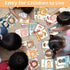 gisgfim 51Pcs ASL Alphabet Line Bulletin Board Set Sign Language Flash Cards ABC Number Learning American Sign Language Poster Wall Decor for Kid ...