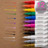 Asani Paint Pens Acrylic Markers Set (12-Color) Rock Painting, Glass, Wood, Porcelain, Ceramic, Fabric, Paper, Kindness Rocks, Mugs, Calligraphy, ...