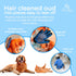 Pet Grooming Glove, Detangles and Cleans Your Pets' Fur by Removing Damaged Fur. Hair Removal and Massage gloves For Dogs and Cats, Removes Knots ...