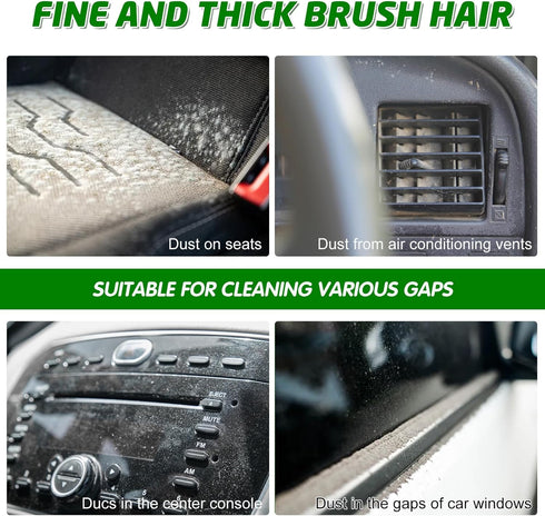 Auto Tire Brush,Car Tires Shine Applicator,with Seal Dust Cover,Wheel Brush,Car Cleaning Tool for Both Interior and Exterior...