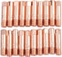 20-pk Contact Tip 0.030 Miller MIG Welding Consumables Tips for 15AK MIG/MAG/ARC Welding Torch Welding Gun Accessories 20 Pack 0.8/1.0mm (0.8mm / ...
