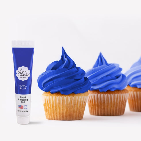 Ann Clark Royal Blue Food Coloring Gel .70 oz. (20 g) Made in USA...