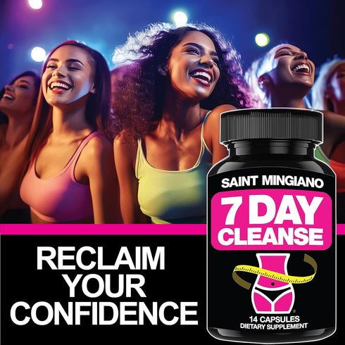 7 Day Cleanse Program | Colon Detox with Natural Laxative for Constipation & Bloating | Extra-Strength Senna Leaf Supplements | Strong for Some Pe...