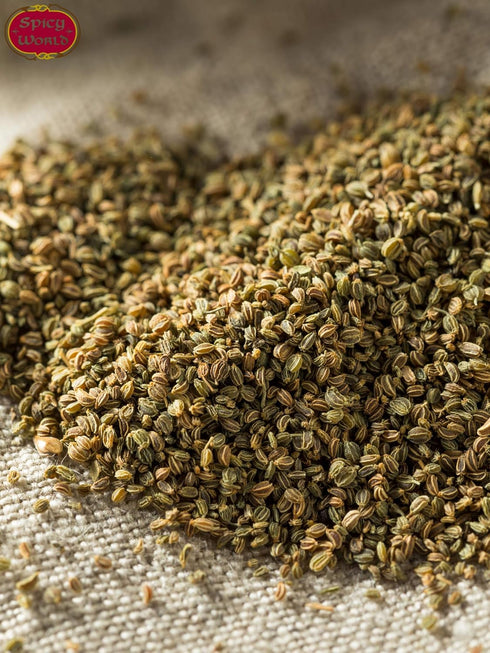 Whole Celery Seeds 7oz Resealable Bag | by Spicy World (7 Ounce)...