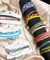 24 Pieces String Bracelets for Women Adjustable Waterproof Boho Rope Bracelets Wave Surfer Friendship Bracelets Summer Beach Anklets Jewelry...