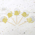 24 PCS Gold Glitter Beer Mug Cupcake Toppers Food Cake Picks Party Decor...