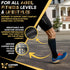 CopperJoint Copper Compression Socks for Women & Men - Diabetic Socks, Improves Circulation, Reduces Swelling & Pain - For Nurses, Running, & Ever...