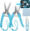 Pruning shears,3Pcs Garden Scissors,Stainless Steel Sharp Blade Gardening Trimming Floral Shears Scissors Pruners for Cutting Flowers,Trimming Pla...