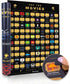 Atlas & Green Top 100 Movies Poster. Top 100 Scratch Off Movie Poster Up to Date with 2024 Blockbusters. Top Imdb + Bonus Accessories: Gift Tube M...