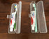 2 Packs Transparent Portable Dust-proof Toothbrush and Toothpaste Cases for Daily and Travel Use (2 Pack Clear)...