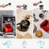 Dreamfarm Grindenstèin Sturdy, Compact, Modern Space-Saving Espresso Coffee Grind Knock Box - Silver...