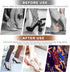Heel Pads for Shoes That are Too Big, 4 Pairs Foamed Cotton Heel Cushions for Pain Relief & Tighter Fit, Filler Improved Shoe Fit and Comfort (Bla...