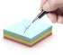 Emraw Sticky Notes Stick It Stickies, Plain Small 3" x 3" Square Pastel Watercolor Removable Self Stick On Note Memo Pad for Office, Home, School ...