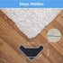 16 PCS Grippers for Rugs(2024 New), Lakuti Non Slip Dual Sided Rug Pads Grippers for Hardwood Floors and Tiles, Reusable Adhesive Carpet Rug Tape ...