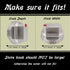 6 Pack Clear Stove Knob Safety Covers - Protect Little Kids with A Child Proof Lock for Oven/Stove Top/Gas Range - Baby/Toddler Kitchen Safety Gua...