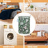 LANGYASHAN Laundry Basket Canvas Fabric Collapsible Organizer Basket for Storage Bin Toy Bins Gift Baskets Bedroom Clothes Children Nursery Hamper...