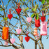 24 Pack Felt Heart Ornaments - Pink & Red Christmas & Valentine's Hanging Decorations...