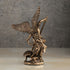 Veronese Design 4 Inch Archangel Saint Michael Slaying Demon Resin Figurine Hand Painted Bronze Finish...