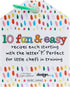 C.R. Gibson P-Easy Laminated Recipe Cards for Little Chefs, Multicolor...