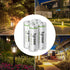 tyrone 14430 3.2 Volt Rechargeable Solar Light Battery,3.2V 450mAh 14430 Rechargeable Battery for Outdoor Garden Light, Solar Panel Light, Tooth B...