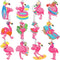 Demissle 24 Pcs Flamingo Air Freshener Flamingo Hanging Long Lasting Car Freshener Scented Tropical Automotive Air Fresheners for Rearview Mirror ...