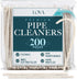 (200) Lova Pipe Cleaners Bulk (Hard Bristle) Easily Cleans, Glass Pipe Cleaner for Cleaning, Glass Pipes, Pipecleaners, Chenille Stems, (6 Inchs),...