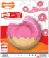 Nylabone Power Chew Donut Dog Chew Toy - Fun & Cute Dog Toys for Aggressive Chewers, Durable Dog Toys, Bacon Glazed Flavor, Medium/Wolf (1 Count)...
