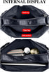 Women Crossbody Bag PU Leather Shoulder Purse Ladies Crossover Bags Lightweight Multi-Pocket Satchel Messenger Bag...
