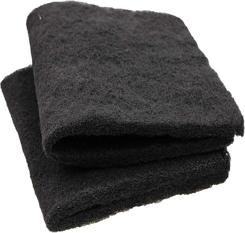 CFS – Pack of 2, Premium Activated Carbon Filter Media Pad for Aquarium Filter Media Pond Canister – Removes Odor from Aquarium – Charcoal Air Fil...