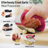 Zulay Kitchen Stainless Steel Garlic Press Rocker Set - Premium Garlic Mincer Garlic Crusher - New Innovative Garlic Crusher with Peeler and Scrap...