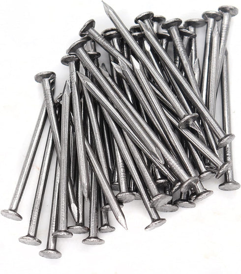 300pcs 20mm / 0.75 Inch Length Flat Nails for Picture Wall Hanging, Wood Nails, Common Nails Hanging Nails...