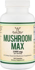 Mushroom Blend Supplement - 1,000mg Top 10 USA Grown Mushrooms (Lion's Mane, Reishi, Cordyceps, and More)...