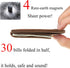 Toughergun Slim Minimalist Wallet for Men with Magnetic Money Clip Leather Wallet, Credit Card Holder RFID Blocking Front Pocket Holds Cash and Ca...