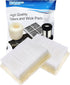 HQRP 2-pack Filters compatible with Hoover FloorMate FH40000, FH40010, FH40010B, FH40030, FH40011B, FH40020TV SpinScrub Hard Floor Upright Vacuum ...