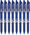 PILOT FriXion Ball Erasable & Refillable Gel Ink Stick Pens, Fine Point, Blue Ink, 8-Pack...