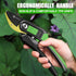 8" Bypass Pruning Shears Gardening Scissors Pruners Tools for Plants with Sharp SK5 Blade?Opening Cuts 3/4" (20mm?...