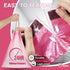 JOYEUX 2.6 Gallon Small Trash Bags Bathroom, Thickened Drawstring Mini Garbage Bags for Home, Office, Kitchen, 60 Count...