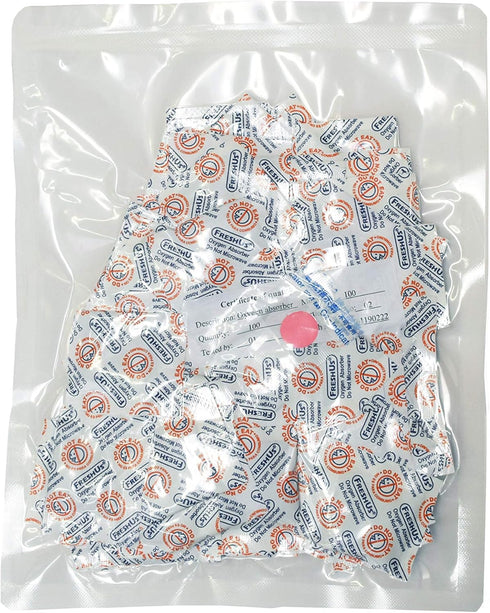 100cc Oxygen Absorber(100 packets in a bag, Total 100 Packets) - Long Term Food Storage (100, 100 CC)...